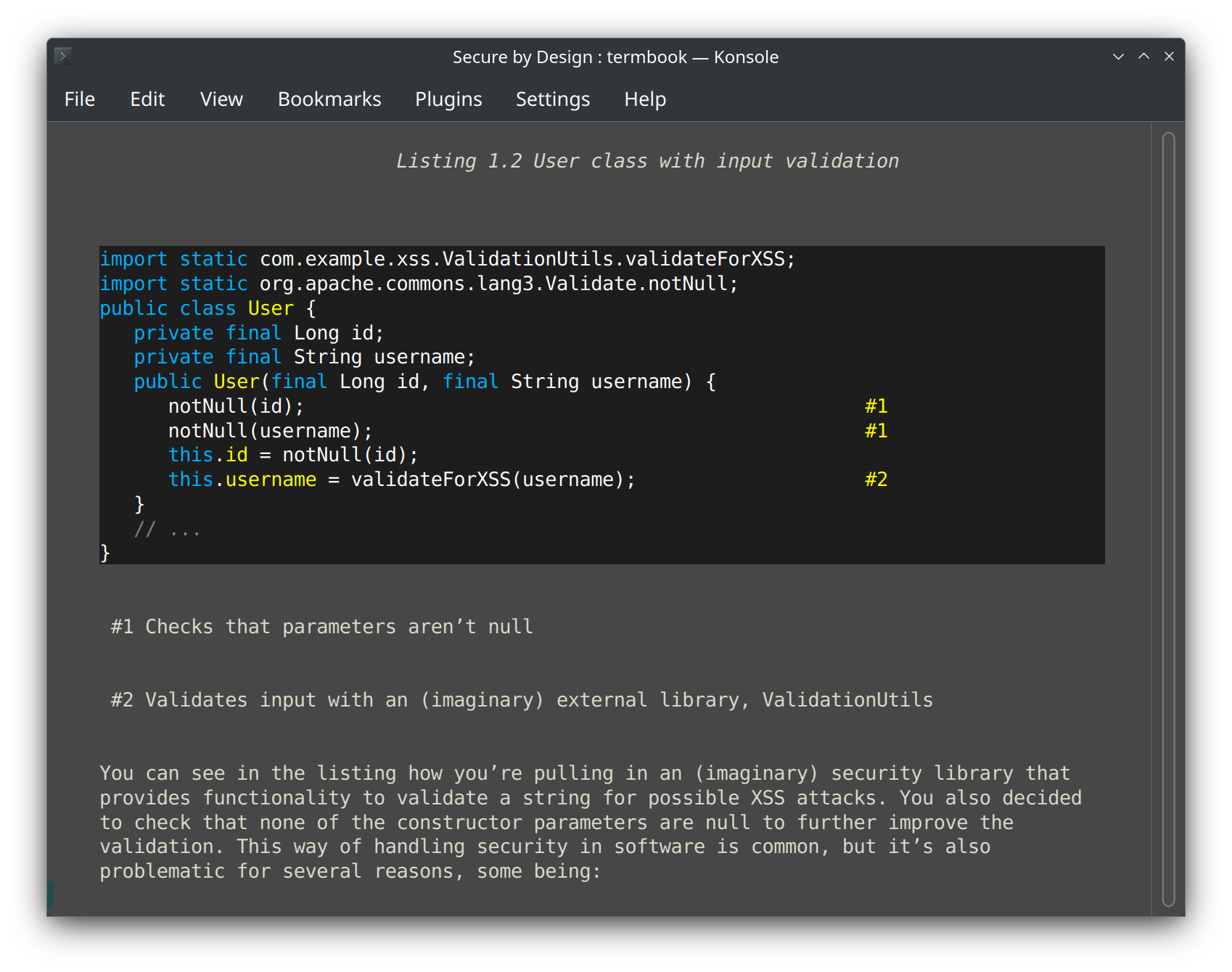 termbook Screenshot
